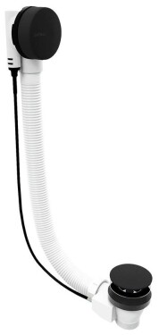 Vanová souprava, bovden, délka 600mm, zátka 72mm, černá mat