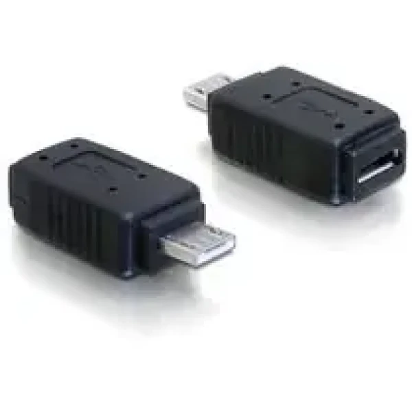 Delock redukce micro USB A+B samice na micro USB A samec (65032)