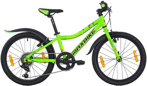 Dětské kolo MAXBIKE Junior 20"- barva zelená