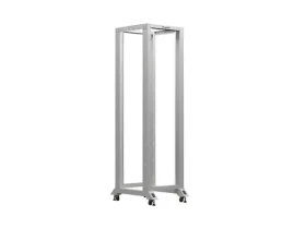 Lanberg Open Rack 42U šedá / Otevřený rack / 19" / 600 x 800 mm / Nosnost 600 kg (OR01-6842-S)