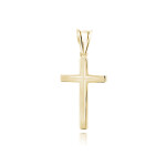 LUNICA Stříbrný přívěsek ZLATÝ KŘÍŽ 0949