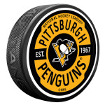 Mustang Puk Pittsburgh Penguins NHL Gear Textured Puck
