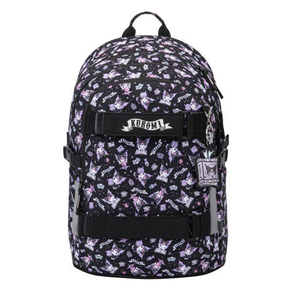 Školní batoh Skate Kuromi Black