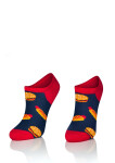 Dámské vzorované ponožky Intenso 1818 Cotton 35-40 grafit 38-40