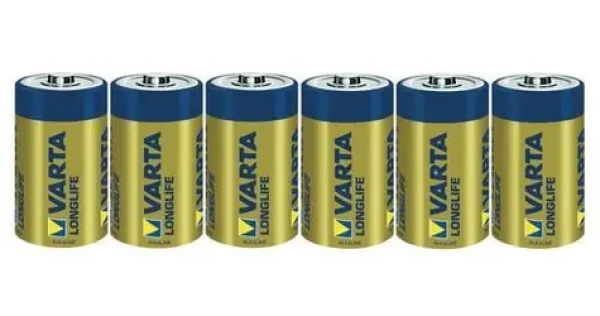 Varta Longlife R20P-D / Baterie / Zinkochloridová / typ D / 1,5V / 2 ks (04120101306)