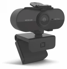 Dicota Webcam PRO Plus Full HD černá / Webkamera / 1920x1080 / USB 2.0 / mikrofon / 110° (D31841)