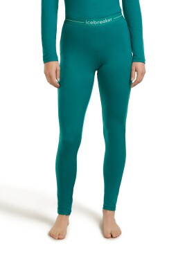 Dámské merino spodky ICEBREAKER Wmns 200 Oasis Leggings, Tidal Teal velikost: XS