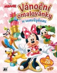 Vánoční omalovánky se samolepkami Minnie