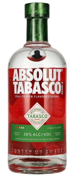 Absolut Tabasco Vodka 0,7L, 38%