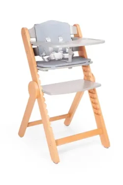 Kidnort Drömmer Jídelní židlička šedá / nosnost do 75 kg (KNKRZ000006)