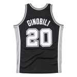 Mitchell & Ness Pánský dres San Antonio Spurs NBA Emanuel Ginóbili #20 2002-03 Swingman Schwarz Velikost: XL