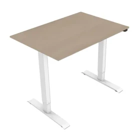 Neutralle MOKJ75120TNN Pracovní stůl javor-bílá / elektricky nastavitelná výška / 75x120cm / nosnost 70kg (MOKJ75120TNN)