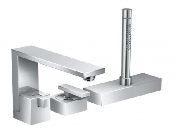 AXOR - Edge Baterie na okraj vany, 3-otvorová instalace, chrom 46430000