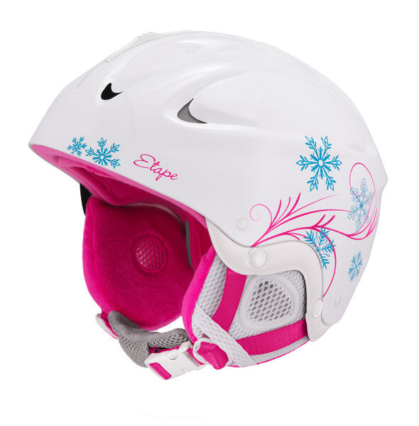 Etape dětská lyžařská přilba GEMINI, bílá (technologie HardShell, velikost S (53-55 cm))