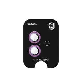 Joyroom JR-MSF0302 Ochranné sklo pro fotoaparát pro Apple iPhone 16/16 Plus růžová (6956116734183)