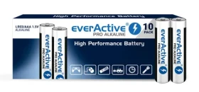 EverActive Pro Alkalické baterie AAA (LR03) 10ks (LR0310PAK)