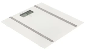 Adler AD 8154 bílá / Osobní váha / maximálně 180 kg / LCD / temperované sklo / 1x CR2032 (AD 8154)