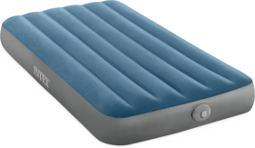 Nafukovací postel Twin Prestige Downy s dobíjecí pumpou - Alltoys Intex