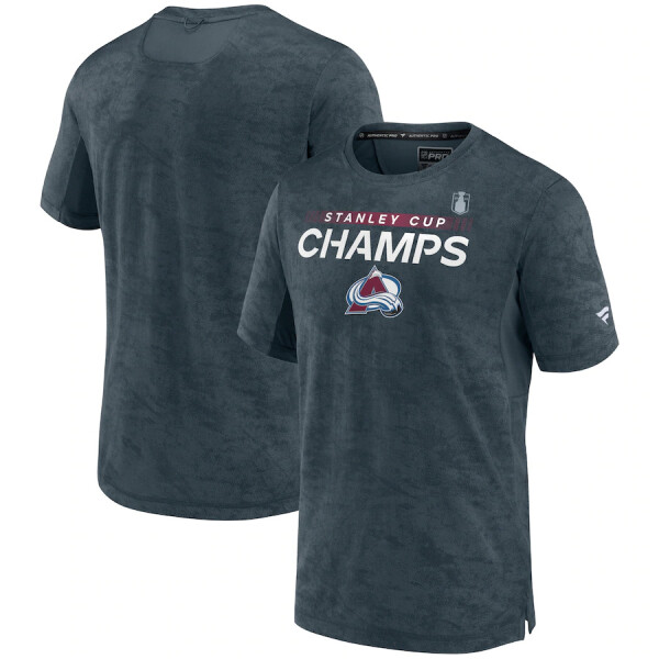 Fanatics Pánské tričko Colorado Avalanche 2022 Stanley Cup Champions Authentic Pro Velikost: M