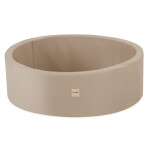 PLUSH NEST PLUSH NEST Venkovní suchý bazén kulatý voděodolný Ø 90 × 30 cm béžový