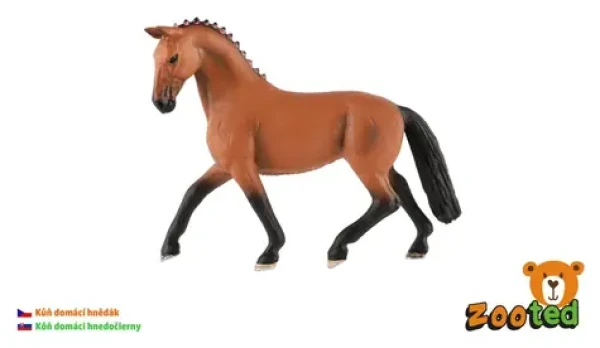 ZOOTED Figurka kůň hnědák