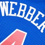 Mitchell & Ness Pánský dres Washington Wizards NBA Chris Webber #4 Washington Bullets 1996-97 Swingman Velikost: XL