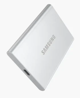 Samsung T7 Resurrected 4TB stříbrná / Externí SSD / R: 1050 MB/s W: 1000 MB/s / USB-C / AES 256-bit / 3y (MU-PD4T0G/WW)