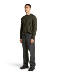 ICEBREAKER Mens Merino 150 Tech Lite LS Relaxed Tee, Dark Loden (vzorek) velikost: M