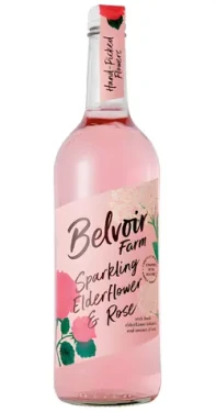 Belvoir Farm Drinks Sparkling Elderflower Rose 750 ml / Nápoj / Bio (1283010)