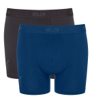 SLG BASE – Pánské šortky z ultra měkké organické bavlny (2 ks) Sloggi BLACK COMBINATION XL