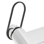 Sprchová baterie SAT Fusion bez sprchového setu 150 mm páka kulatá černá SATBSFU268KPC SATBSFU268KPC