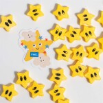 Cukrové hvězdičky žluté PME (25 g)