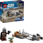 LEGO® Star Wars™ 75436 Mandalorian a Grogu a spídrová motorka - LEGO® Star Wars™