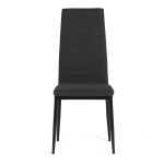 Jídelní židle, šedá, látka, DCL-V5031 GREY2