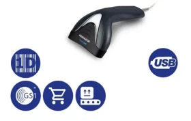 DATALOGIC Touch 90 Light šedá / snímač 1D čárových kódů / USB / stojánek / bez USB kabelu (TD1120-BK-90)