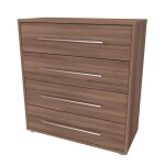 Nábytek Mikulík Komoda ELITE XL - hl. 36 cm - bílý lesk, antracit, aj. ROZMĚR: (š/v/h) 60 x 86 x 36 cm