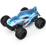 Mamido RC Monster Truck 1:16 Max 35 km/h dosah 100m 2.4Ghz 4x4 Bezkartáčový motor Barva: Červená