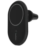 Belkin MagSafe Magnetic Wireless Car Charger 10W černá / bezdrátový nabíjecí držák / 10W MagSafe nabíjení (WIC004btBK)