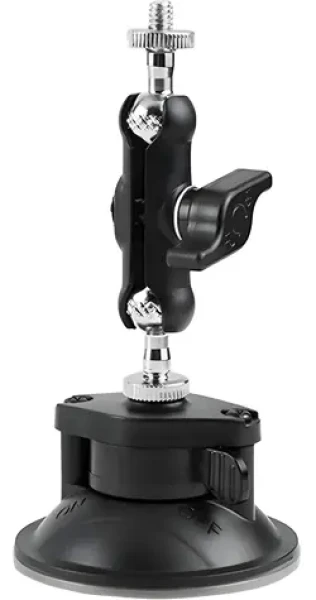 Puluz PU5699B černá / Držák s přísavkou / Magic Arm / 360° / 1/4” závit (PU659B)