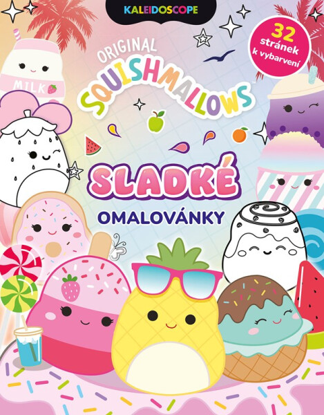 Squishmallows - Sladké omalovánky - kolektiv autorů