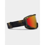 Dámské/pánské lyžařské snowboardové brýle Volcom Footprints zimní sporty červené (VG0622103) jedna velikost