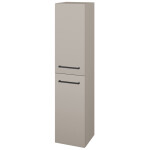 Dřevojas - Vysoká skříň s košem na prádlo DOS SVD2K 35 - N07 Stone / Úchytka T06 / N07 Stone / Levé 210953H