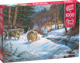 Puzzle Cherry Pazzi 1000 dílků Údolí vlků