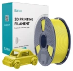 Sunlu PETG filament žlutý / Struna pro 3D tiskárnu / PETG / 1 kg (PETG Y)