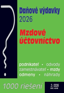 1000 riešení 2/2026 Daňové výdavky