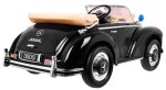 Mamido Elektrické autíčko Mercedes Benz 300S Retro lakované černé