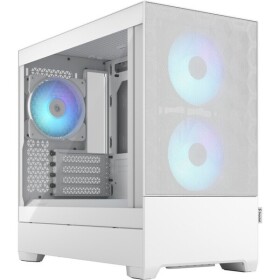 Fractal Design Pop Mini Air RGB Clear Tint bílá / mATX / 2x USB 3.0 / 3x 120mm / bez zdroje / průhledná bočnice (FD-C-POR1M-01)