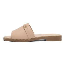 Pantofle Lasocki ELE RST-ELE-02 Přírodní kůže (useň) - Lícová