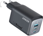 Anker 737 Prime Wall Charger 100W 2C/1A, EU Plug - Black