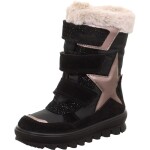Dívčí zimní boty FLAVIA Black/Beige GTX Superfit 1-000226-0000 - 28